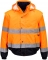 Jacheta Contrast Bomber Hi-Vis, portocaliu, Portwest marimea 3XL